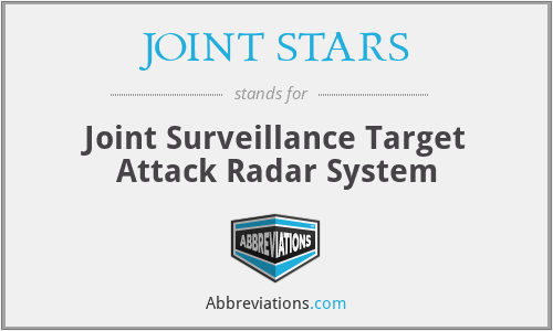 JOINT STARS - Joint Surveillance Target Attack Radar System